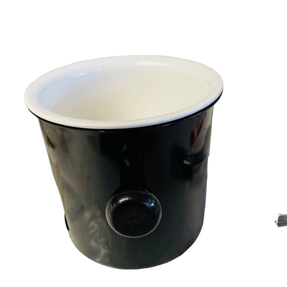 Gourmet Chocolate Fondue Set With Candle Four Forks - Picture 10 of 14